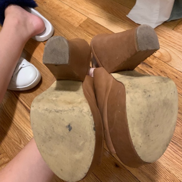 Steven madden brown wedged heels - Picture 4 of 5